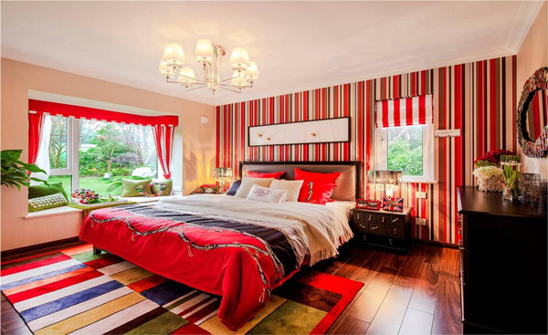 红色图片来自tukumajia在6万装出70平红色炫彩温暖小屋效果图的分享