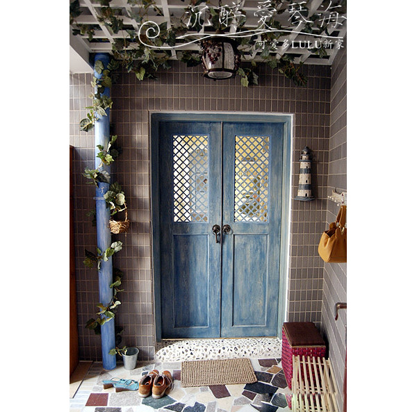 蓝色图片来自tukumajia在沉醉于爱琴海的浪漫 蓝色居所室内设计的分享