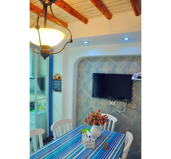 地中海 蓝色图片来自tukumajia在白蓝色的纯净 老房翻新温情地中海的分享