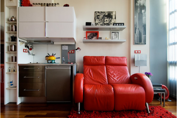 公寓 红色图片来自tukumajia在热情的红色小公寓 时尚创意的分享