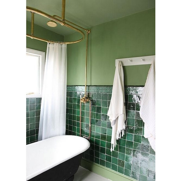 绿色图片来自tukumajia在绿色打造小清新自然卫浴空间的分享