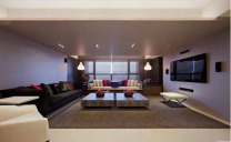 三居 混搭图片来自tukumajia在三和光谷道混搭风格121平米三居室的分享