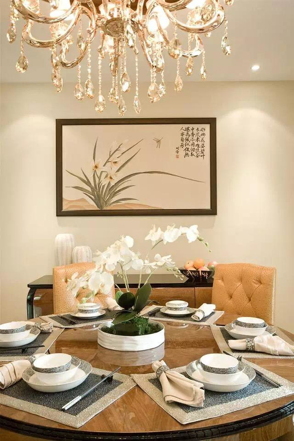 三居 中式图片来自tukumajia在良渚文化村竹径茶语中式风格140平米三居室的分享
