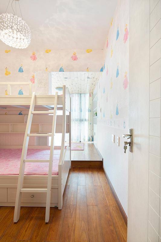 儿童房图片来自tukumajia在115平现代简约二居室的分享