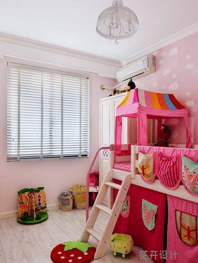 儿童房图片来自tukumajia在110平混搭风四室的分享
