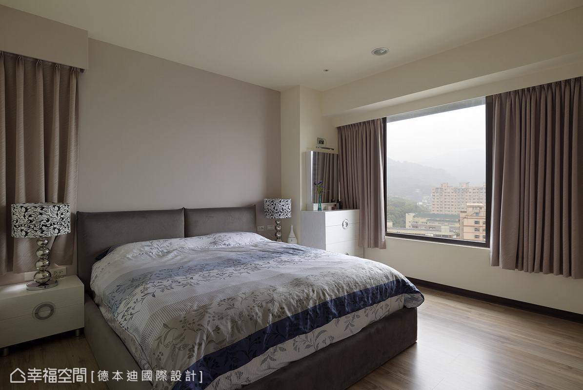 卧室 简约 主卧图片来自tukumajia在106方混搭三居的分享