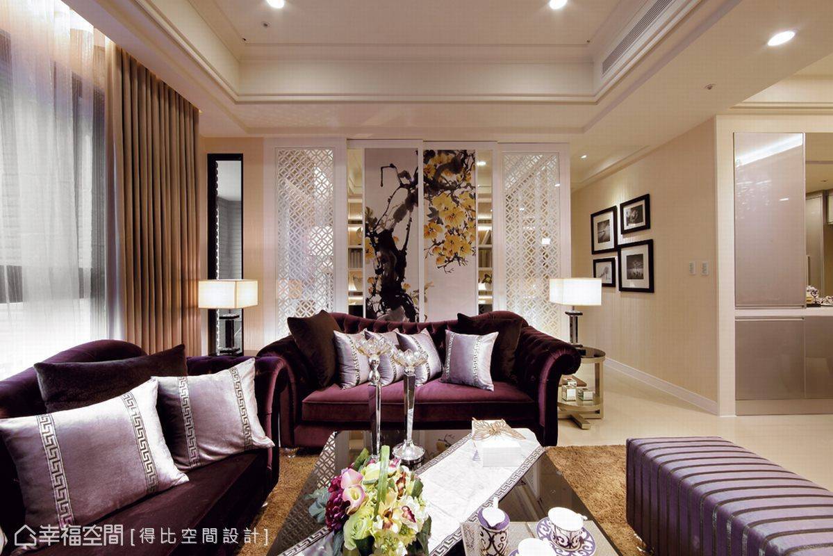 欧式 客厅图片来自tukumajia在132方欧式四居的分享