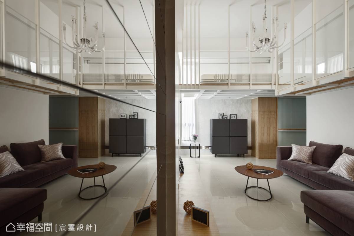 现代 简约 客厅图片来自tukumajia在125方现代简约一居的分享