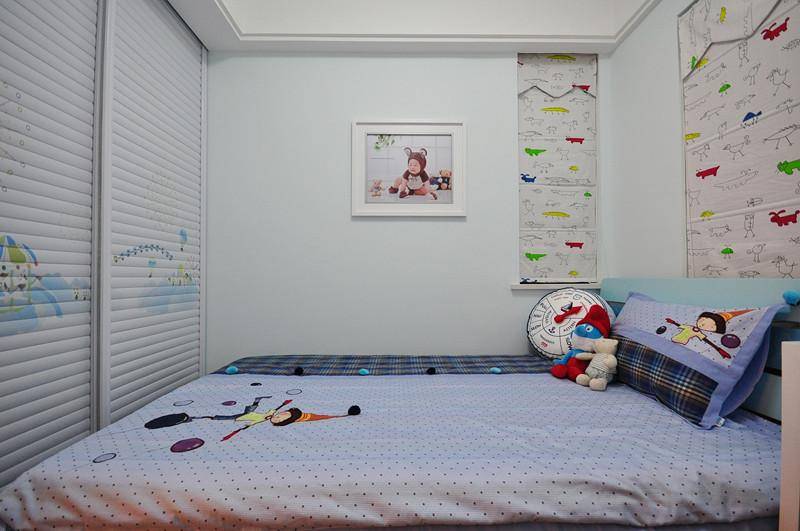 现代 儿童房图片来自tukumajia在90平现代温馨三居室的分享