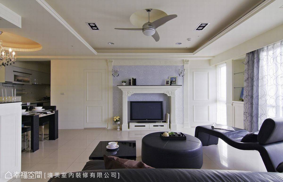 卧室 欧式 客厅图片来自tukumajia在89方欧式三居的分享