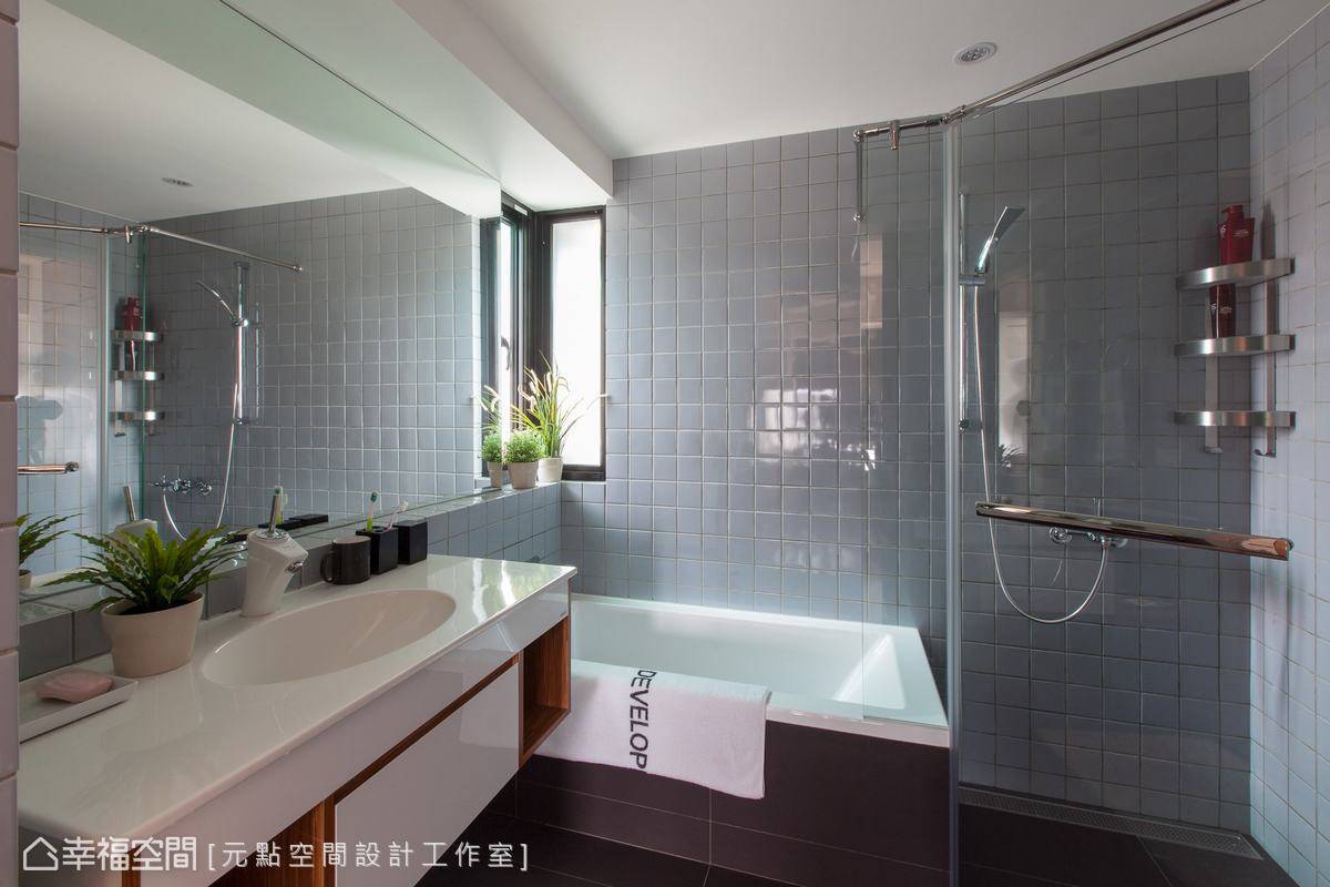 现代 卫生间图片来自tukumajia在132方混搭三居的分享