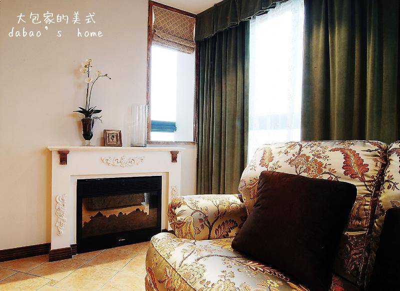 客厅图片来自tukumajia在260平美式复式六居的分享