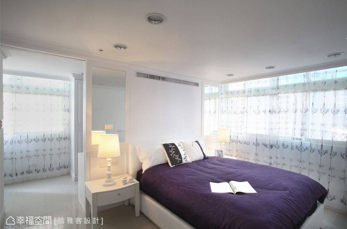 墙面 欧式 床 主卧图片来自tukumajia在125方欧式三居的分享