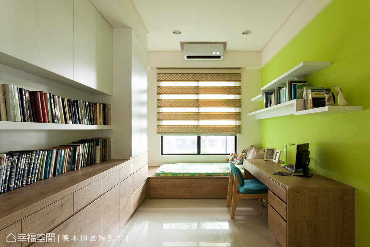 书房图片来自tukumajia在125方混搭三居室的分享