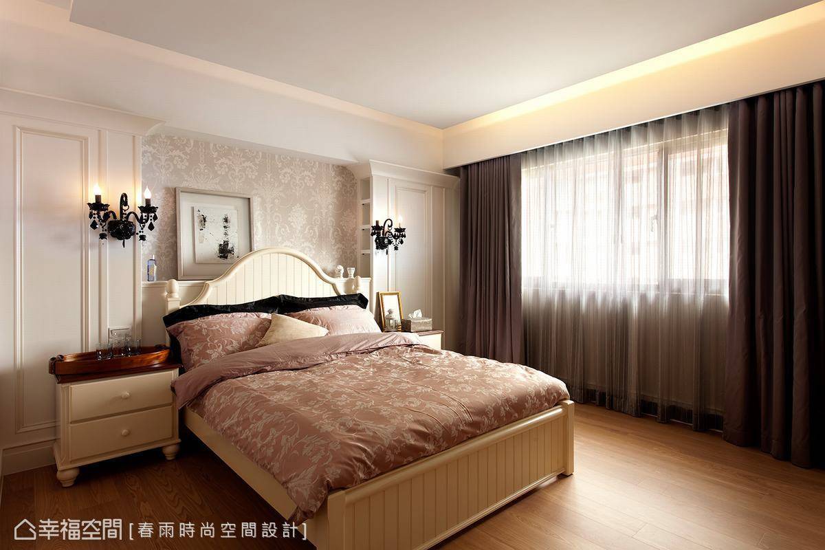 卧室 床 主卧图片来自tukumajia在264方英式四居的分享