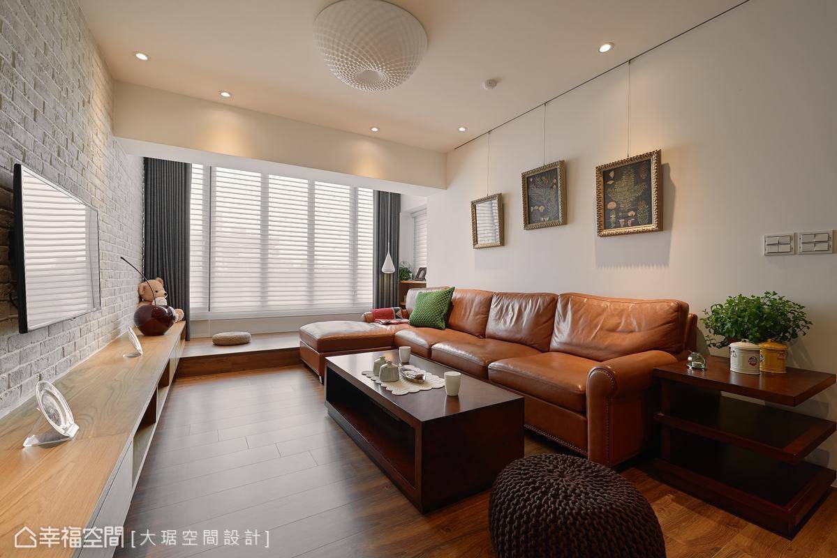 美式 客厅图片来自tukumajia在116方美式三居的分享