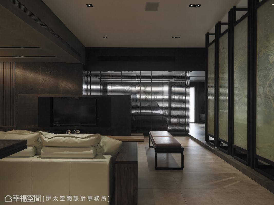 中式 客厅图片来自tukumajia在198方新中式两居的分享