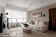 
                                    搭配主人挑选的白色调家具，沙发背墙规划为奶茶色，让空间氛围多点暖意，回到家才有温馨的感觉