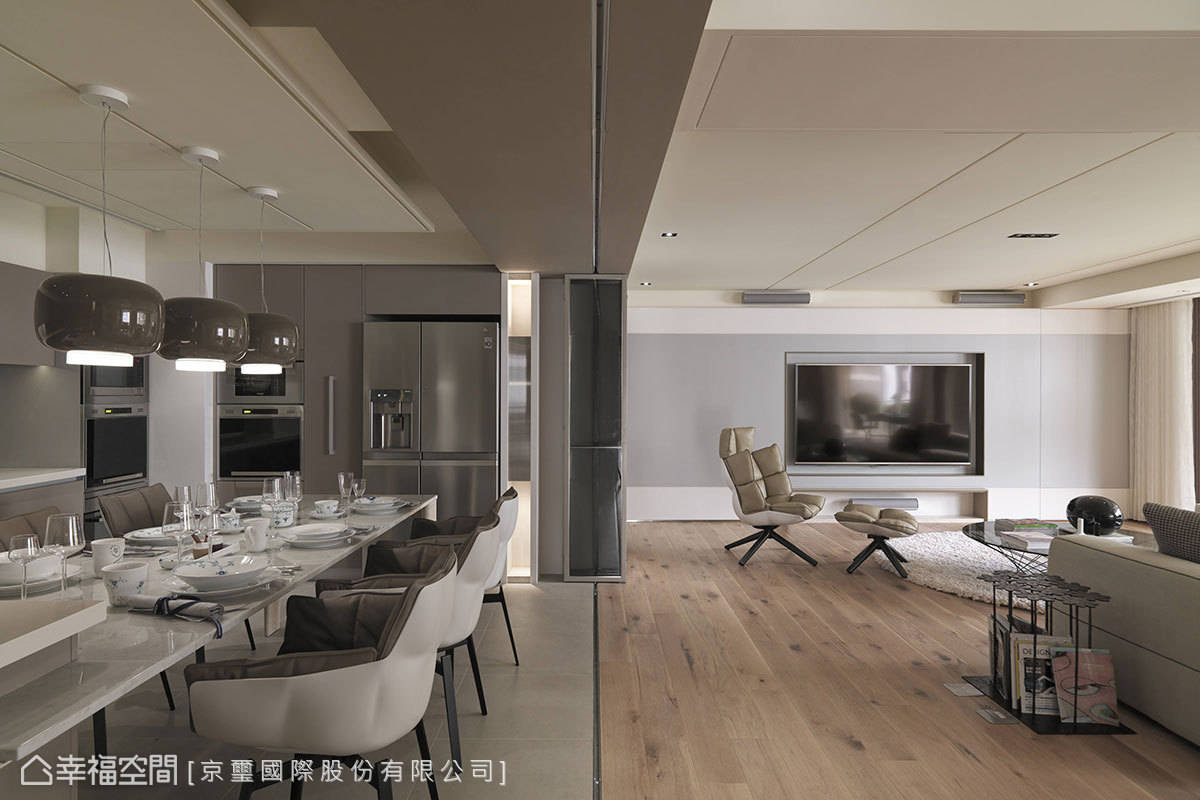 客厅 现代图片来自tukumajia在248方现代三居的分享