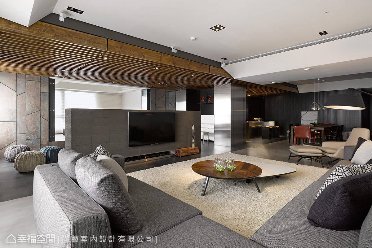 现代 简约 客厅图片来自tukumajia在231方现代简约四居的分享