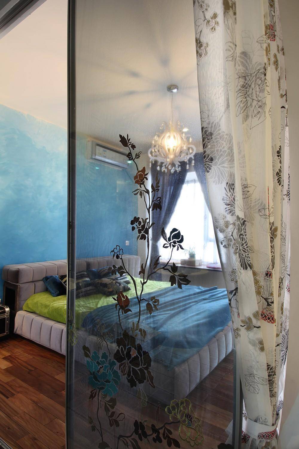 卧室 中式图片来自tukumajia在70平混搭两居的分享