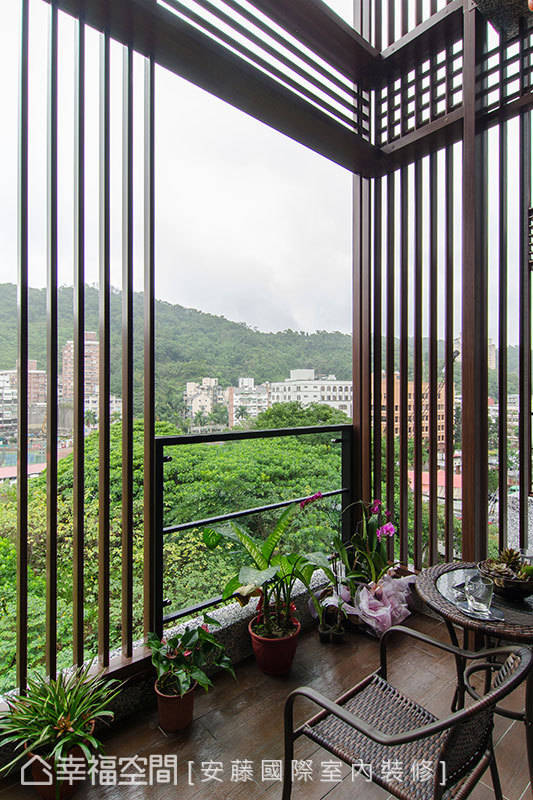 现代 阳台 简约图片来自tukumajia在106方现代简约二居的分享