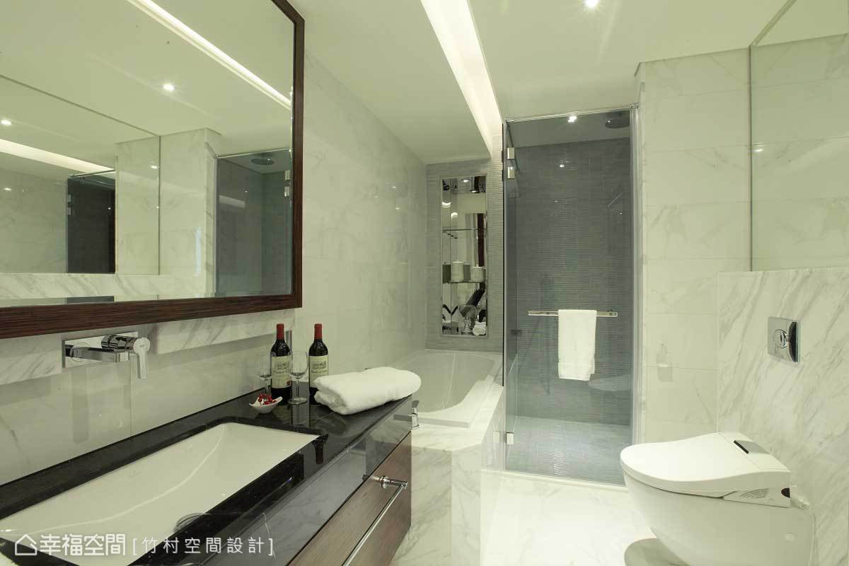 欧式 白色 卫生间图片来自tukumajia在152方欧式三居的分享