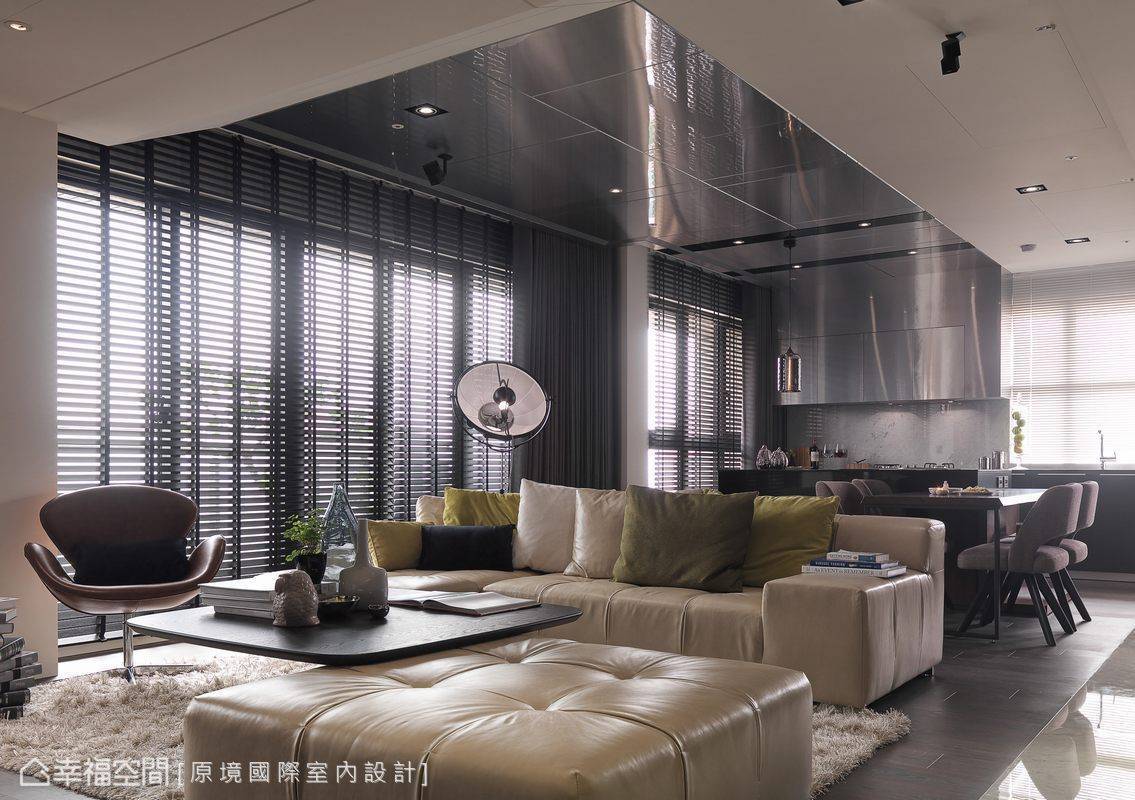 厨房 美式 沙发 客厅图片来自tukumajia在231方美式四居的分享