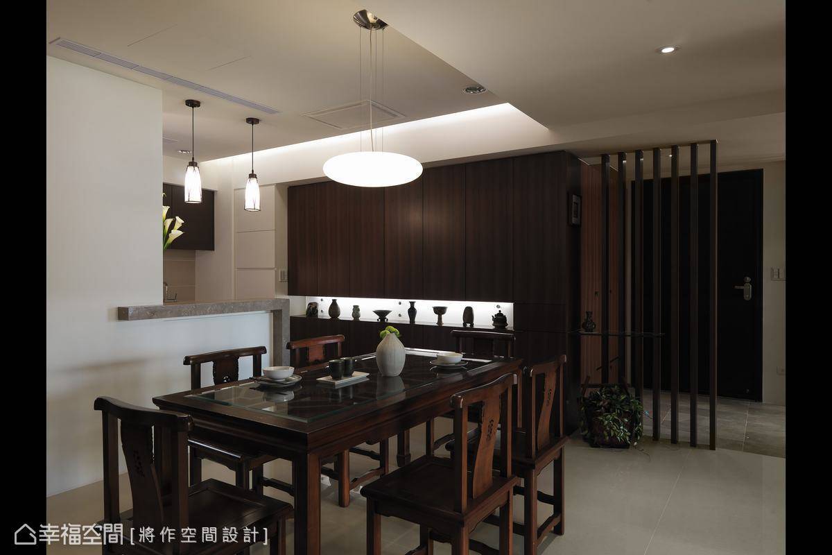 中式 餐厅图片来自tukumajia在119方中式两居的分享