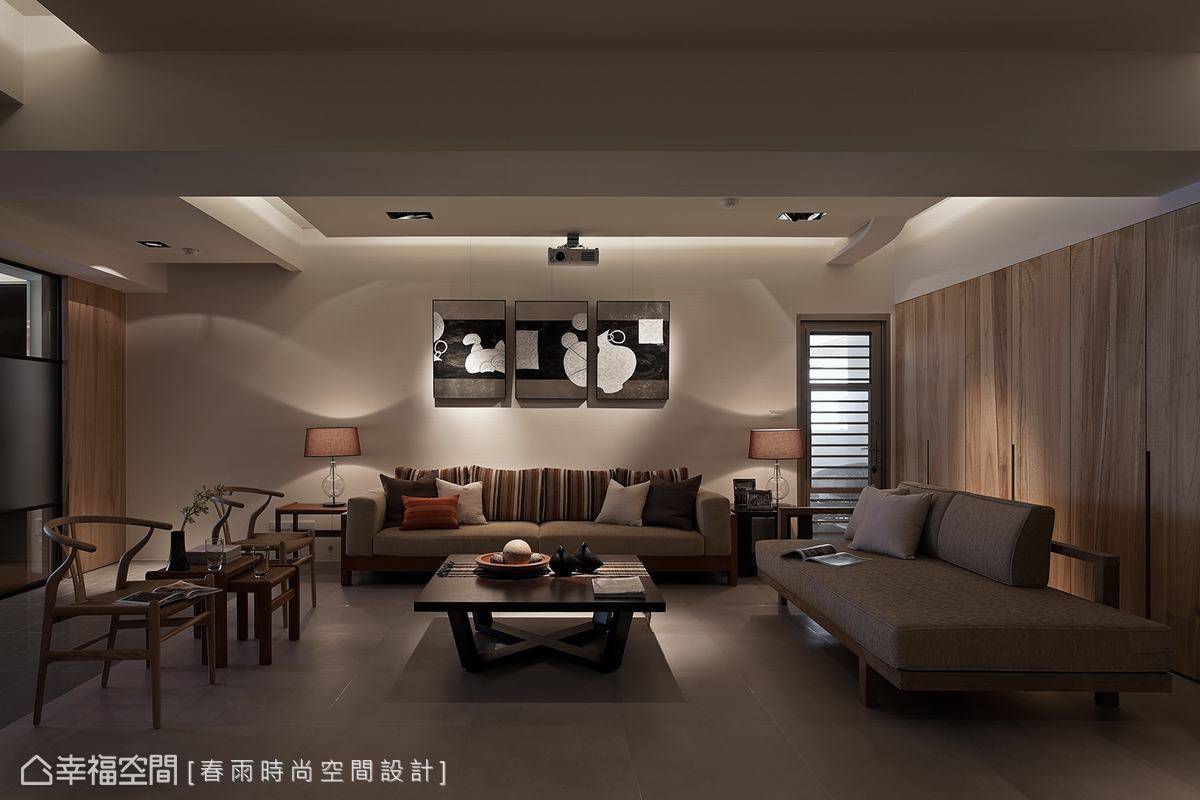 客厅 实木图片来自tukumajia在281方混搭五居的分享