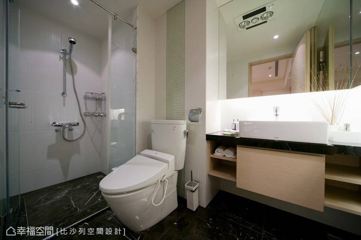 现代 简约 卫生间图片来自tukumajia在248方现代简约两居的分享