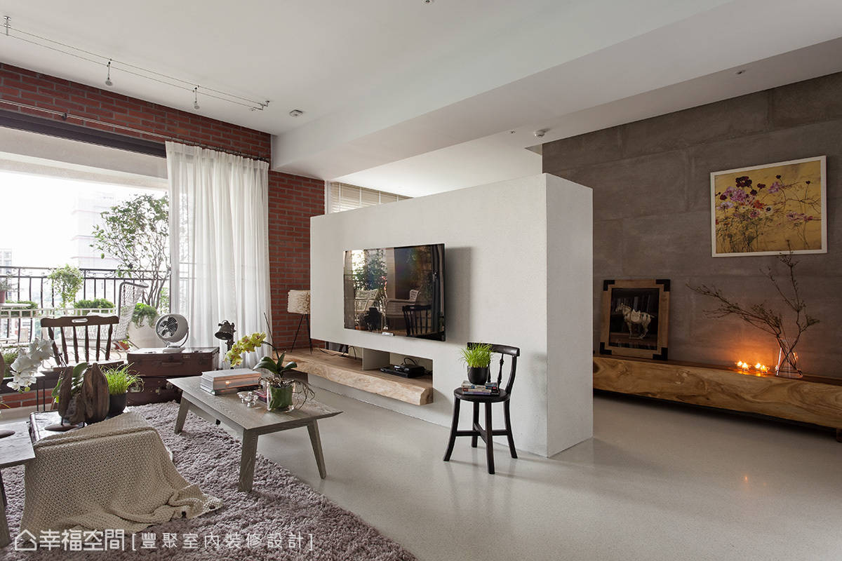 现代 简约 客厅图片来自tukumajia在165方现代简约三居的分享