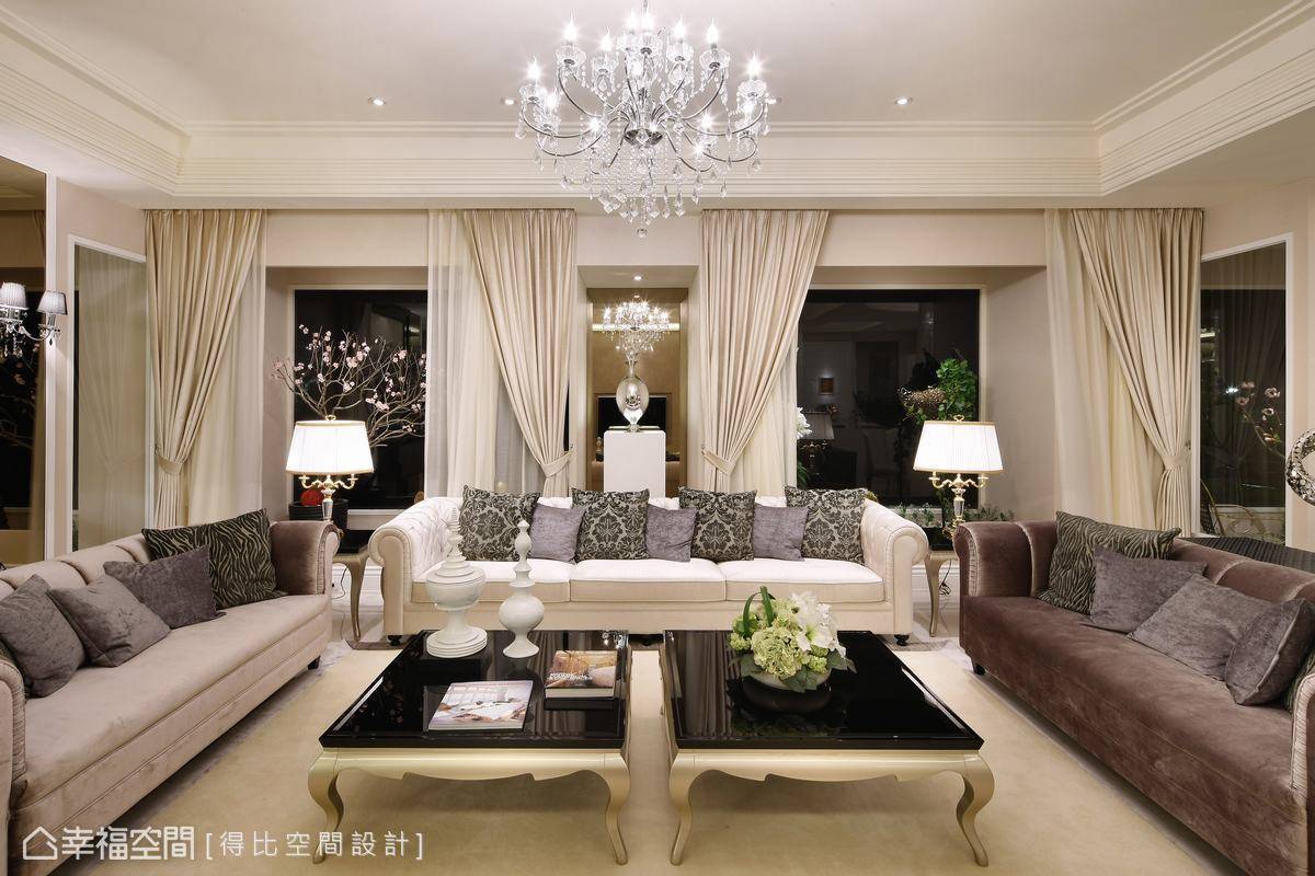客厅 欧式图片来自tukumajia在396方欧式五居的分享