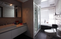 卫生间图片来自tukumajia在112平现代简约三居室的分享
