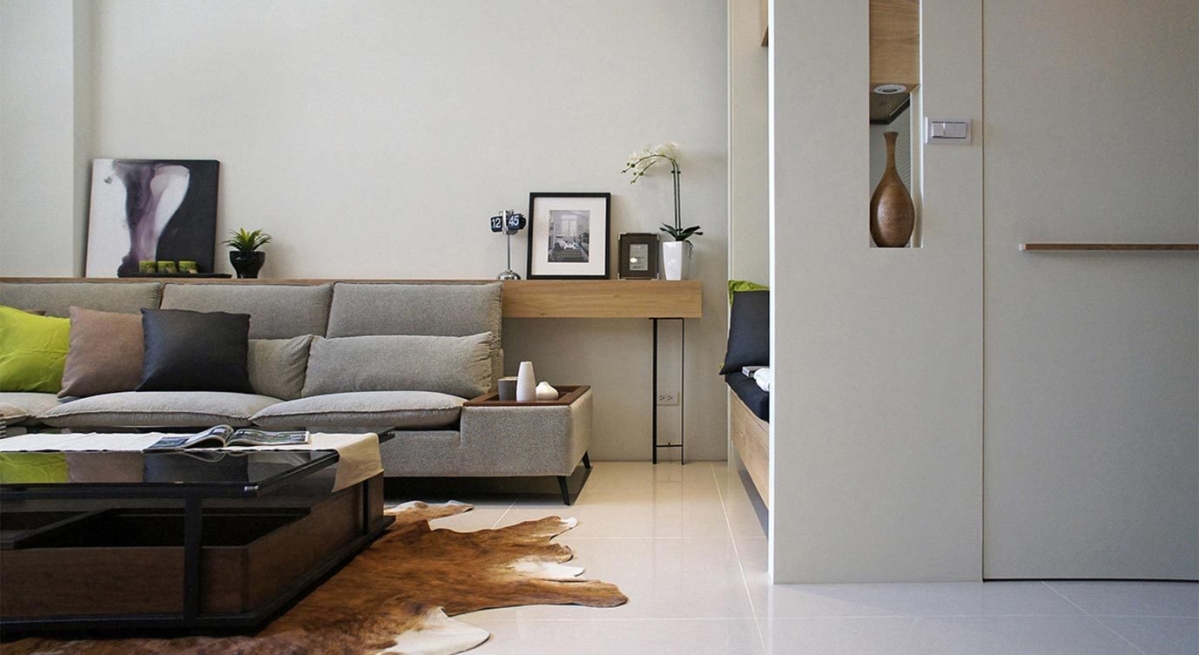 客厅图片来自胡勋凯在贴心描绘家的雏形 简约生活宅_现代风_231 平（室内）5房、2厅、4卫的分享