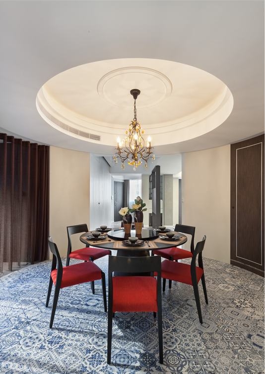 绝妙格局动线 玩味新东方人文宅_东方风_135 平玄关