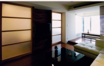 客厅图片来自张懿在融和自然与人 让心性与光自由的家_日式禅风_115 平的分享