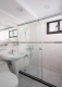 
                                    卫浴空间采用乾湿分离设计，美化并提升安全性。
